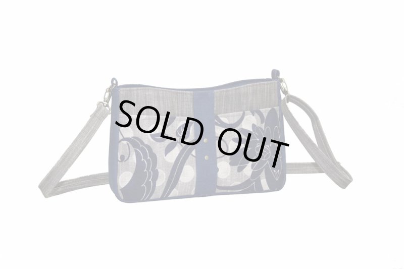 画像1: チャーム＝ミニショルダー　［カラー：藍更紗］ (1)