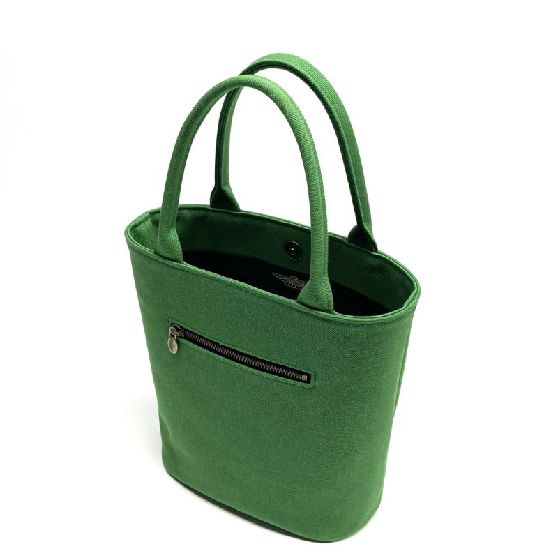 画像3: 帆布トート＝アンティック［カラー：緑］ (3)