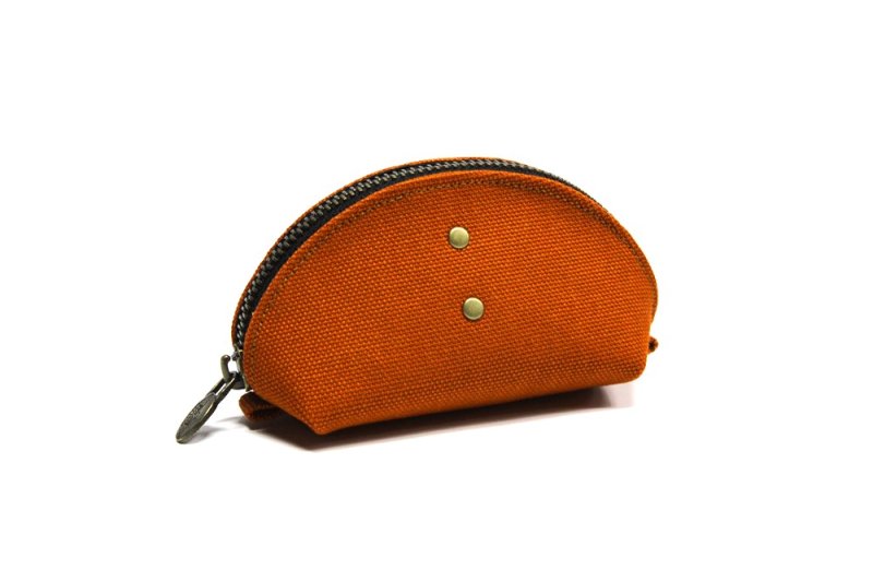 画像3: 帆布＝扇形小銭入れ (3)