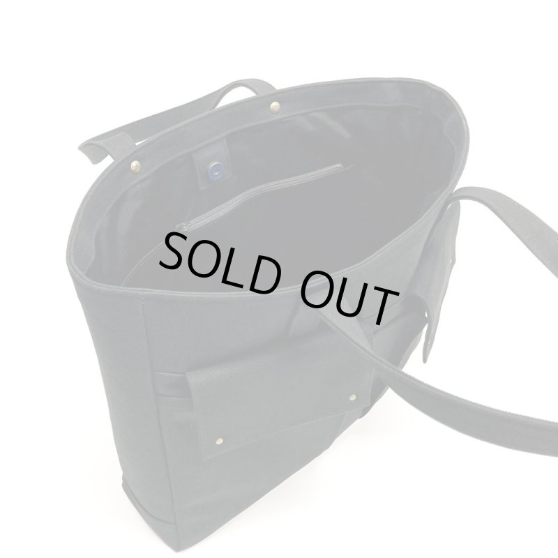 画像3: B４仕様帆布トート＝メニー　［カラー：黒］ (3)