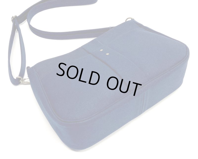 画像5: 帆布ショルダー＝メルシー　［カラー：藍］ (5)