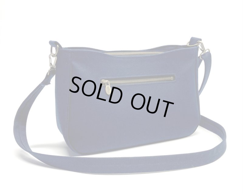 画像4: 帆布ショルダー＝メルシー　［カラー：藍］ (4)